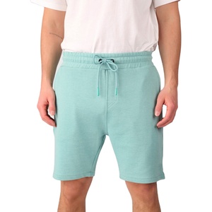 กางเกงขาสั้นผู้ชายแฟชั่น โพลีเอสเตอร์/คอตตอน เฟรนช์เทอร์รี่ 220 กรัม น้ำหนักเบา ระบายอากาศดี สไตล์ลำลอง สตรีทแวร์ ออกกำลังกาย แฟชั่นแนวสตรีท ดีไซน์เองได้ - Product Image 1