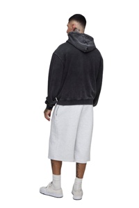 Nuevo diseño de moda personalizado alto de gran tamaño Boxy Spray Wash Zip Through Hoodie transpirable algodón mezclado Streetwear Hoodies para hombres - Product Image 2