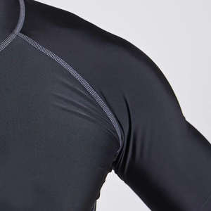 Nueva Camiseta de Compresión de Secado Rápido al por Mayor de Alta Calidad, Camiseta Deportiva de Manga Larga con Logotipo Personalizado para Gimnasio, Fitness, Culturismo, 220g, Unisex - Product Image 6