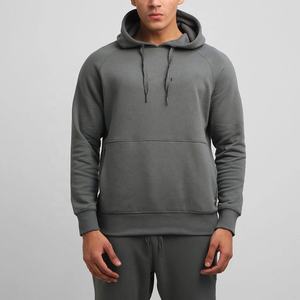 Custom High Quality Cotton Hoodie <b>Fleece</b> Essentials Streetwear oversized <b>Mens</b> hoodies <b>black</b> color plain pullover hoodies - Product Image 4