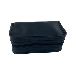 Neceser de cuero para hombre, nuevo organizador cosmético Dopp duradero para viajes al aire libre - Product Image 3