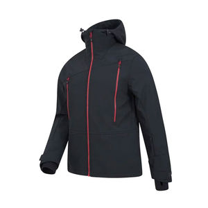 Nouveau logo OEM Veste Softshell Légère Hommes Camping Randonnée Haute Qualité Dernière Conception Veste Softshell Personnalisée Pour Hommes - Product Image 4