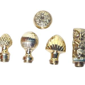 Hermosos tiradores de latón hechos a mano para bastones, paraguas y bastones de apoyo / Tiradores de latón hechos a mano por INAM HANDICRAFTS - Product Image 1