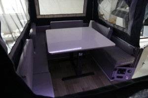 Hot Pick 2025 USA Market Ready Folding Camper Trailer Budget-friendly avec <span class=keywords><strong>canapé</strong></span>-lit <span class=keywords><strong>convertible</strong></span> Toilette portable - Product Image 6