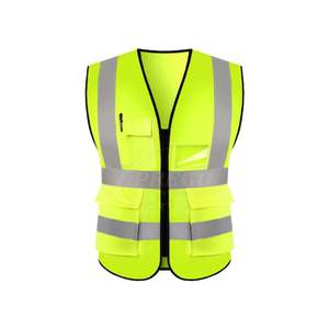 เสื้อกั๊กนิรภัยสะท้อนแสงแบบกำหนดเองพร้อมโลโก้ ขายส่งราคาถูก ชุดทำงานนิรภัย กางเกงทำงานนิรภัย - Product Image 5