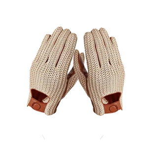 Designs exclusifs Vente à chaud Gants en cuir à écran tactile respirant maximum du Pakistan Gants de conduite d'extérieur décontractés - Product Image 3