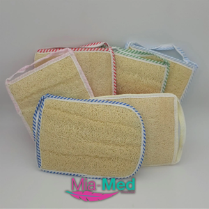 Mia Med gommage corporel écologique luffa outil de douche biodégradable naturel éponge outil de lavage du corps emballé en vrac - Product Image 3