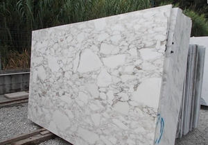 Carreaux de marbre blanc Cararra, carreaux de pierre pour comptoirs de cuisine - Product Image 2