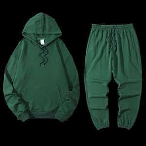 Sweat-shirt à col rond surdimensionné pour homme personnalisé, survêtement, pull à col rond, ensemble de survêtement décontracté 2 pièces, vêtements de sport pour jogging, 2025 - Product Image 3