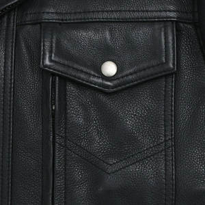 Chaqueta de cuero elegante para hombre más vendida, diferentes colores disponibles, precio más vendido, chaqueta de cuero para hombre - Product Image 4