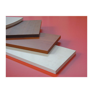 Mensola Quadrata in Frassino Bianco 100x40x1,8 cm H - Product Image 1