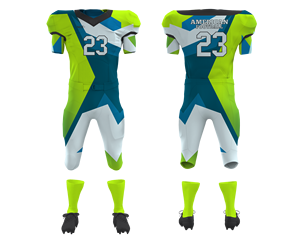 Conjuntos de uniformes de manga corta de ropa de fútbol americano hechos a medida de calidad superior para equipos Característica transpirable - Product Image 1