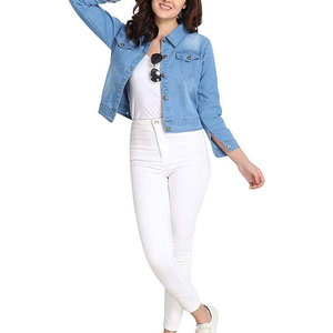 Wholesale Rate Women Jeans <b>Jacket</b> Durable Stylish Outdoor Wear Jeans <b>Jacket</b> For Women Made In Pakistan - Product Image 6