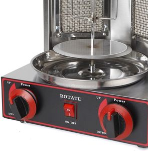 Asador de Shawarma de <span class=keywords><strong>Gas</strong></span> de Alto Rendimiento, Máquina de Kebab Giratoria, Parrilla para Kebab Doner, para Pollo, Cordero, Res y Cerdo - Product Image 3