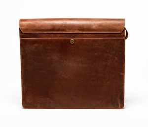 Bolso bandolera de diseño minimalista personalizado MacBook Satchel Fl grano cuero botón bordado mujer regalo de Navidad bandolera - Product Image 3