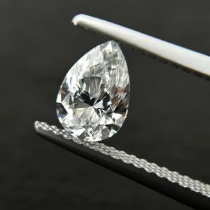 IGI White Pear Cut Lab 3,09 CT Diamond E VVS2 Clarity Loose Calibrated Lab creó diamantes para la fabricación de joyas - Product Image 4