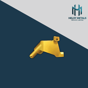 Componente de Latón de Alta Calidad Mecanizado por VMC, Torneado y Fresado de Precisión con Acabado Dorado Uniforme para Ingeniería - Product Image 4