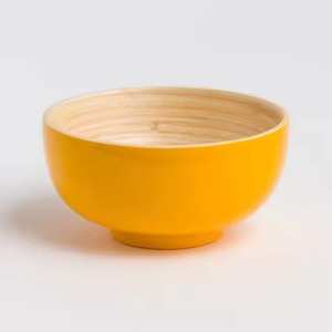 Bol de service chaud en bambou pour buffet restaurant traiteur cuisine salle à manger table d'hôtel snack aux fruits pain salade présentoir de nourriture - Product Image 3