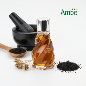 Aceite de Semilla de Comino Negro Prensado en Frío de Primera Calidad, Aceite de Nigella Sativa Puro y Natural, Proveedor Mayorista a Granel - Product Image 3