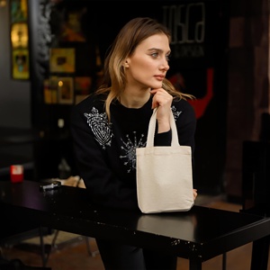 Cotton Carry Tote Bag With Full Customization Option Available Use For Ramadan Festival Wedding/Return Gifts Packaging - Product Image 3
