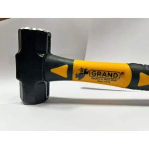 Grand marteau avec manche en fibre de verre Tête en acier robuste pour usage industriel et de construction au meilleur prix - Product Image 2