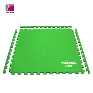 Premium Double Sided EVA Mat with Cross Pattern 40-50D Hardness for Kickboxing Muay Thai Jiu-Jitsu Karate & MMA Training - Product Image 1
