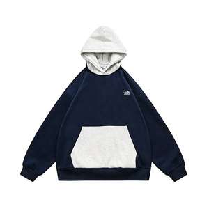 Sweats à capuche pulls pour hommes de taille personnalisée les plus populaires Nouveau style Sweats à capuche pour hommes de couleur unie personnalisés - Product Image 2