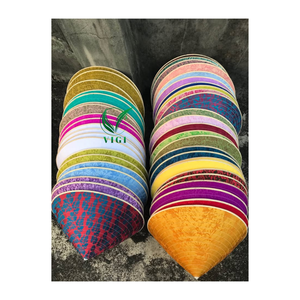 หมวกทรงกรวยผ้าไหมแบบดั้งเดิมของเวียดนามทำด้วยมือสำหรับแฟชั่นเทศกาลตกแต่งบ้านราคาไม่แพงตัวเลือกขายส่ง - Product Image 6