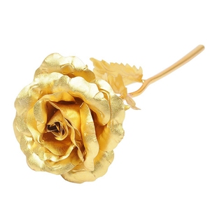 Rosa natural sumergida en oro puro, aspecto moderno y Rosa real moderna, altamente Diseño y caja de lujo, embalaje mejor para regalo - Product Image 1