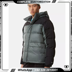 Men Puffer Jacket Most Warm up Long Sleeve Men Puffer Jacket for Outdoor Wear - Product Image 4