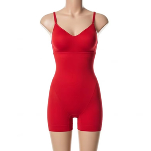 Medium Control <b>Bodysuit</b> <b>Shapewear</b> Spandex Nylon Blend Slimming Support Seamless Fit DailyWearUnderClothingBodyshaperWomenApparel - Product Image 1