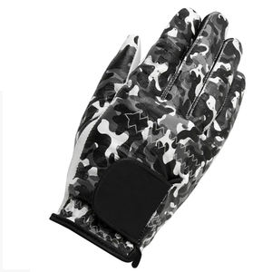 ถุงมือกอล์ฟหนังแกะคุณภาพสูง ดีไซน์ลายพราง ระบายอากาศได้ดี บริการ OEM รับทำโลโก้ สำหรับผู้ชาย - Product Image 1