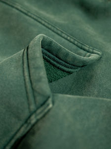 Sudaderas con capucha de gran tamaño Unisex de alta calidad, sudaderas lavadas con logotipo personalizado para hombre, 100% algodón, conceptos básicos pesados - Product Image 3