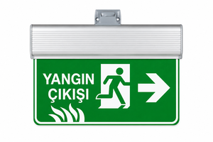 Alfamax LIFE-X LED Emergency Exit <b>Sign</b> Luminaire 3-5 Hours Ni-<b>Cd</b> Battery Backup IP40 Rated Ra>80 CRI High Visibility Light - Product Image 1