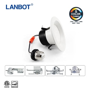 Đèn Âm Trần LED LANBOT 6 <span class=keywords><strong>8</strong></span> 10 Inch, Đèn Chiếu Sáng Chìm Trang Trí Mịn Màng 2700K Màu Trắng Mềm - Product Image 3