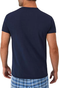 T-shirts à col rond, manches courtes, imprimés, fitness, t-shirt uni, 100% coton jersey, t-shirt surdimensionné, personnalisé, homme, 220g de coton - Product Image 6
