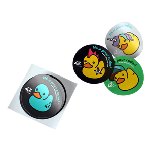 Prêt à expédier 100 pièces d'autocollants en vinyle imperméables découpés à la forme pour ordinateurs portables, gobelets, coques de téléphone et agendas - Product Image 5