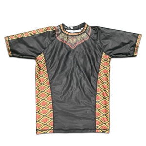 Rashguard de Jiu-Jitsu Premium pour Hommes – Maillot de Compression en Polyester et Spandex Respirant à Séchage Rapide pour l'Entraînement - Product Image 5
