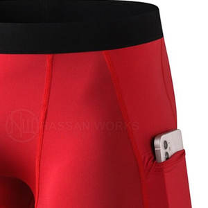High Quality <b>Men</b> <b>Compression</b> <b>Shorts</b> Elastic Waist Casual Mid Quick Dry Sportwear Best Selling - Product Image 6
