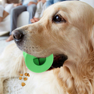 Özel Tasarım Çevre Dostu HuaLin Köpek Kedi Oyuncak Topu İnteraktif Yavaş Besleyici Kauçuk İç/Dış Mekan Kullanımı İçin - Product Image 2