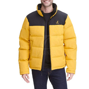 For <b>Men</b> Different Color Outerwear Bubble <b>Jacket</b> Made In Polyester Latest Design Bubble <b>Jackets</b> - Product Image 4
