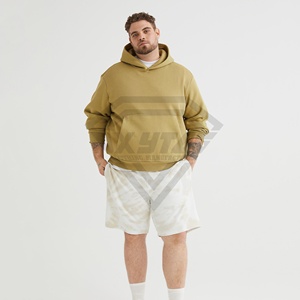 2025 hiver sweat à capuche surdimensionné pour hommes de haute qualité 100% coton Logo personnalisé mode grande taille thermique respirant prix usine - Product Image 2