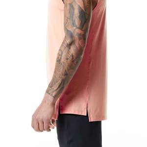 Débardeur Premium pour Homme à Col Haut, Coupe Ajustée, Sans Manches, Améliorant la Silhouette, Décolleté Échancré, Torse Allongé, 100% Coton, Cheeky Corel - Product Image 6