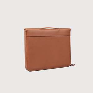 กระเป๋าใส่แล็ปท็อปและซองหนังสีน้ำตาลแบบอเนกประสงค์ - Product Image 3