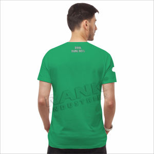 T-shirt 100% coton en matériau durable pour hommes T-shirts personnalisés respirants à séchage rapide en stock pour hommes - Product Image 3