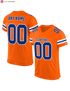 Venta al por mayor camisetas de fútbol americano uniformes de fútbol americano sublimación aceptada tamaños personalizados colores aceptados - Product Image 2