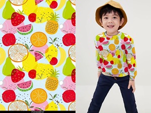 Rayon Challis 30s Floral Design Digital Print <b>Fabric</b> 110GSM Low MOQ for Summer Women Dress Men Women and Kids Shirt <b>Fabric</b> - Product Image 2