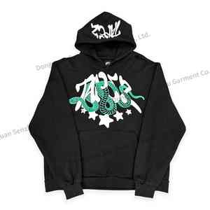 custom 100% Cotton <b>Graphic</b> 3d Printed Oversized Full Face <b>Zip</b> <b>up</b> <b>Hoodie</b> - Product Image 1