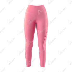 Leggings de Yoga de Cintura Elástica, Largos, de Spandex/Poliéster, Elásticos y Transpirables para Estilos de Vida Activos con Máxima Comodidad - Product Image 2