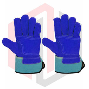 ถุงมือนิรภัยหนังวัวแบบแยกได้ถุงมือเชื่อมและทำงานในสวนใช้งานทั่วไป - Product Image 6